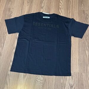 Essentials Black Short Sleeve Tee
